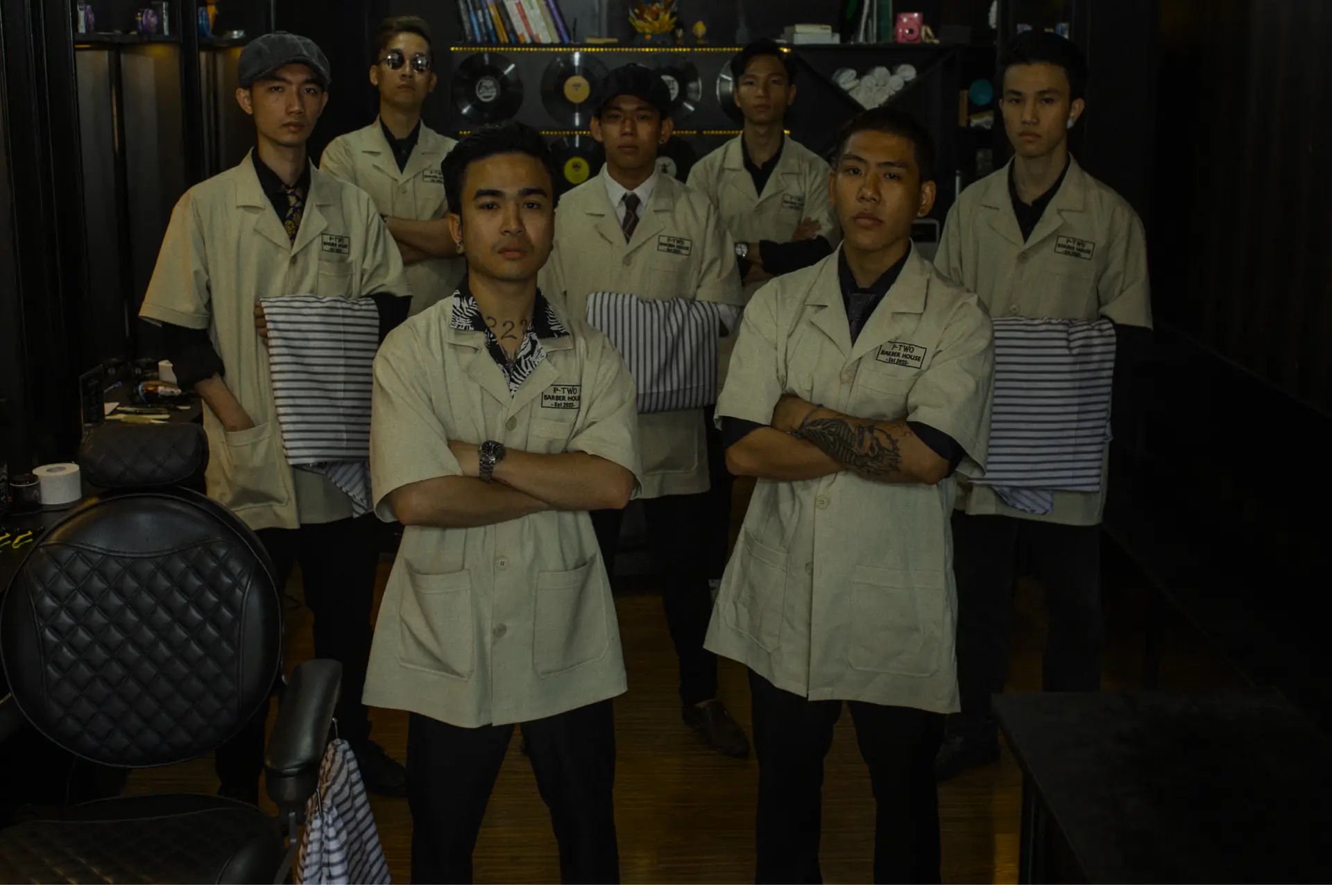 P-TWO Barber House Team