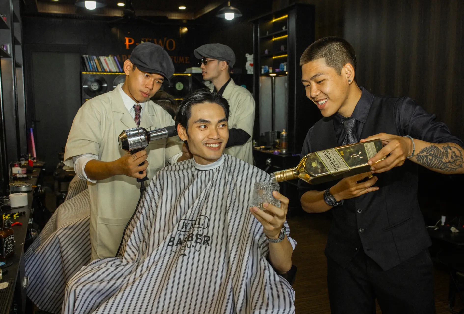 Premium barbershop experience